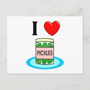 Ik hou van Pickles Briefkaart