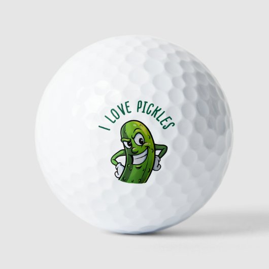 Ik hou van Pickles Golfballen (Voorkant)