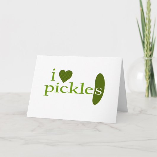 Ik hou van Pickles Kaart (Voorkant)