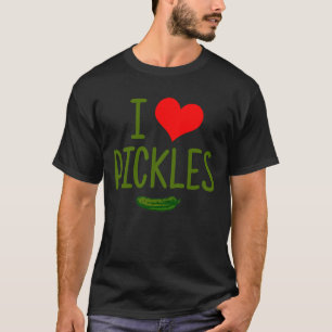 Ik hou van Pickles! Klassieke T-Shirt