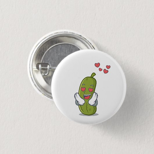 Ik hou van Pickles Ronde Button 3,2 Cm (Voorkant /achterkant)