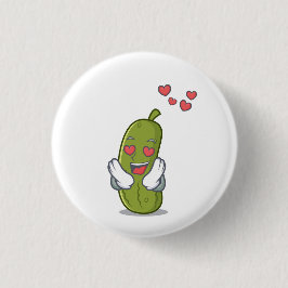 Ik hou van Pickles Ronde Button 3,2 Cm