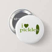Ik hou van Pickles Ronde Button 5,7 Cm (Voorkant /achterkant)