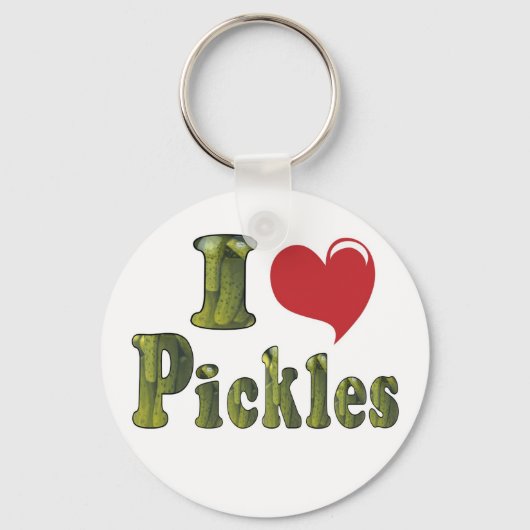 Ik hou van Pickles Sleutelhanger (Voorkant)