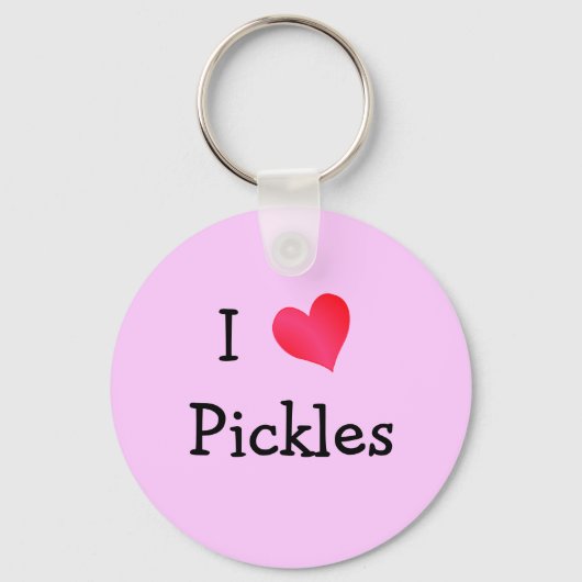 Ik hou van Pickles Sleutelhanger (Voorkant)