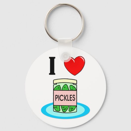 Ik hou van Pickles Sleutelhanger (Voorkant)
