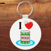 Ik hou van Pickles Sleutelhanger (Voorkant)