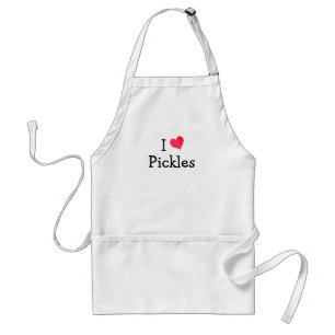 Ik hou van Pickles Standaard Schort