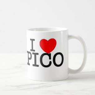 Ik hou van Pico Massachusetts Koffiemok