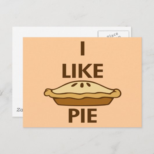 Ik hou van Pie Briefkaart (Voorkant / Achterkant)