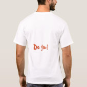Ik hou van Pie, of wel? T-shirt (Achterkant)