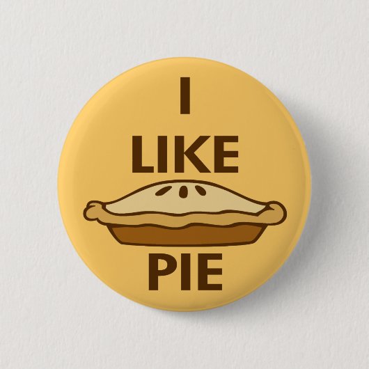 Ik hou van Pie Ronde Button 5,7 Cm (Voorkant)