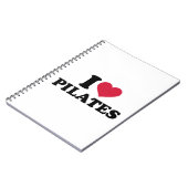 Ik hou van Pilates Notitieboek (Linkerzijde)