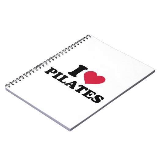 Ik hou van Pilates Notitieboek (Linkerzijde)