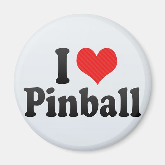 Ik hou van Pinball Magneet (Voorkant)