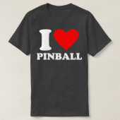 Ik hou van Pinball T-shirt (Design voorkant)