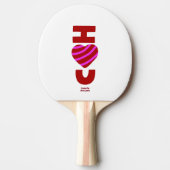 Ik hou van Ping Pong Paddle Tafeltennisbatje (Voorkant)