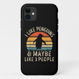 Ik hou van pinguïns en misschien 3 mensen grappige Case-Mate iPhone case