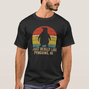 Ik hou van Pinguins, grappige Pengu T-shirt
