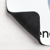 Ik hou van pinguïns Mousepad Muismat (Hoek)