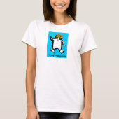 Ik hou van pinguïns - Natuur - Antarctica - T-shirt (Voorkant)