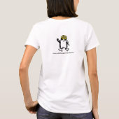 Ik hou van pinguïns - Natuur - Antarctica - T-shirt (Achterkant)
