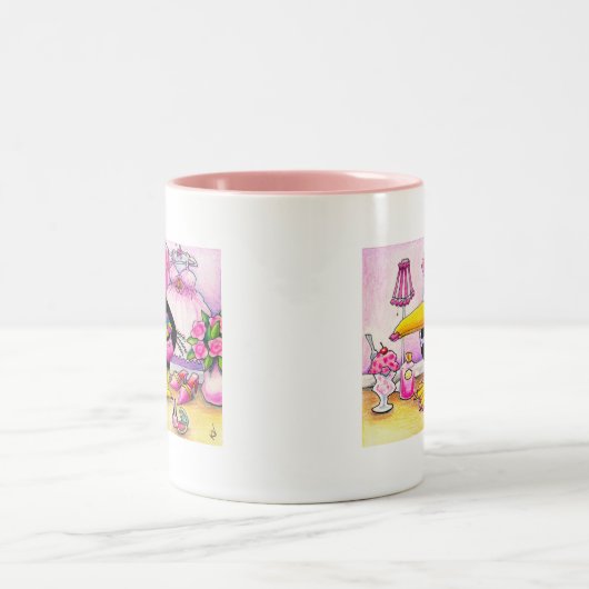 Ik hou van PINK mok (Center)