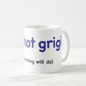 Ik hou van Pinot Grigio! Koffiemok (Voorkant rechts)