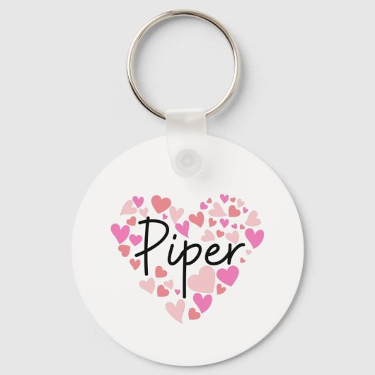 Ik hou van Piper Sleutelhanger (Voorkant)
