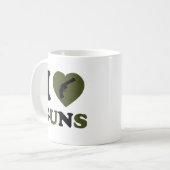 Ik hou van Pistolen Koffiemok (Voorkant links)