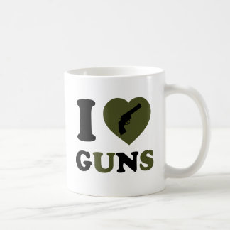 Ik hou van Pistolen Koffiemok