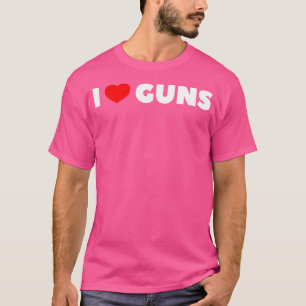 Ik hou van Pistolen T-shirt