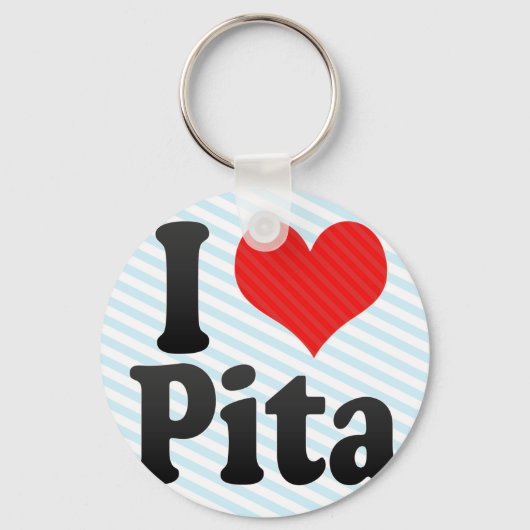 Ik hou van Pita Sleutelhanger (Voorkant)