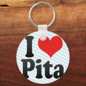 Ik hou van Pita Sleutelhanger (Voorkant)