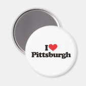 Ik hou van Pittsburgh Magneet (Voorkant / Achterkant)