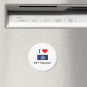 Ik hou van Pittsford New York Magneet (Insitu (Vaatwasser))