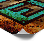 Ik hou van Pixel Poster (Hoek)