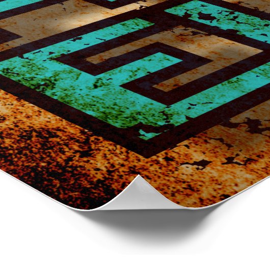 Ik hou van Pixel Poster (Hoek)