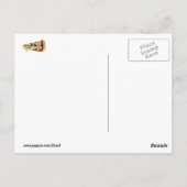 Ik hou van Pizza Briefkaart (Achterkant)