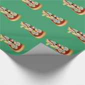 Ik hou van Pizza Cadeaupapier (Hoek)