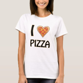 Ik hou van pizza - Funny Food Lover Gift T-shirt