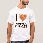Ik hou van pizza - Funny Food Lover Gift T-shirt (Voorkant)