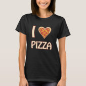 Ik hou van pizza - Funny Food Lover Gift T-shirt (Voorkant)