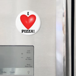 Ik hou van pizza magneet