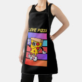 Ik hou van pizza. schort (Insitu)