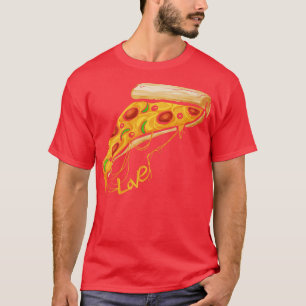 Ik hou van Pizza Slice Pizza Premium T-shirt