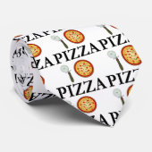 Ik hou van pizza stropdas (Opgerold)