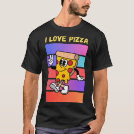 Ik hou van pizza. t-shirt
