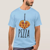 Ik hou van Pizza! T-Shirt (Voorkant)