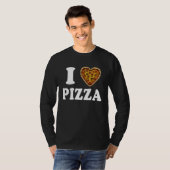 Ik hou van pizza t-shirt (Voorkant volledig)